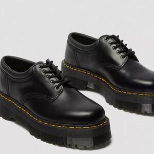 8053 Leather Platform Oxford